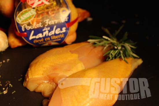 Afbeeldingen van Hoevekip Landes Label Rouge Filet