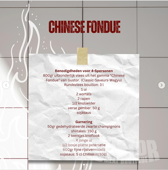 Afbeeldingen van Fondue "CHINATOWN"